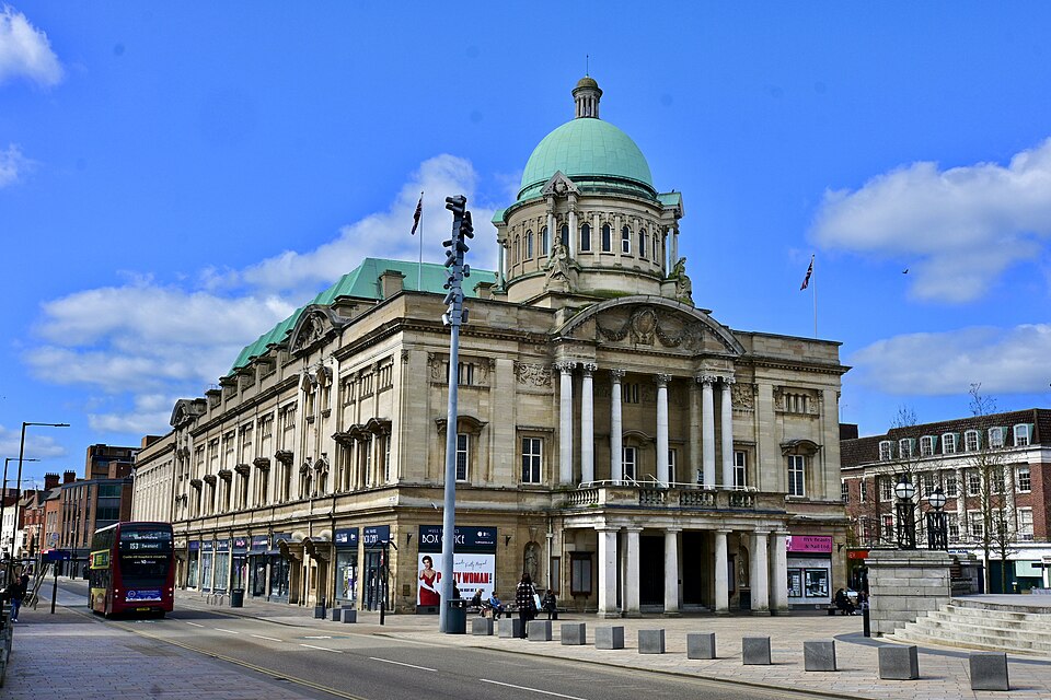 Kingston upon Hull city view